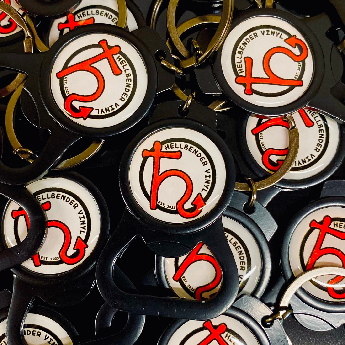 Hellbender Vinyl Keychain