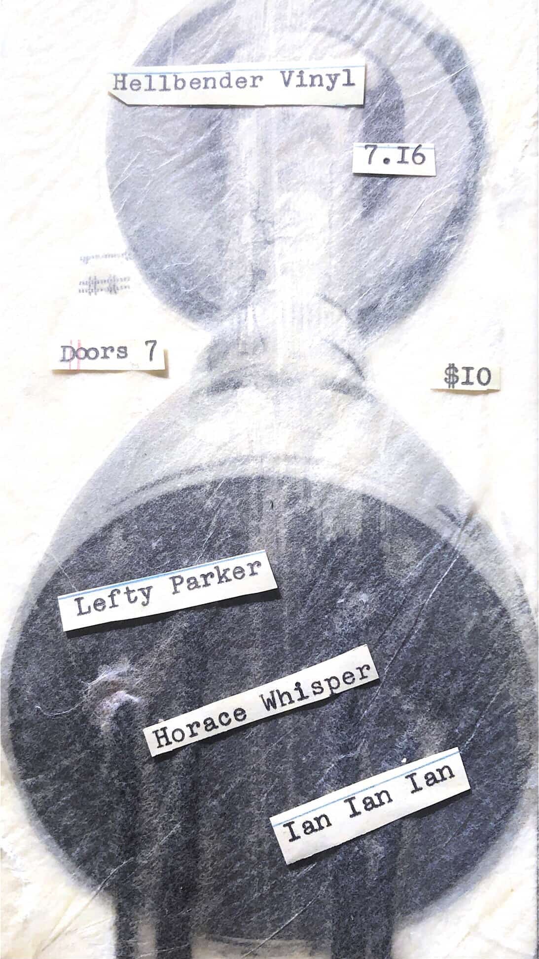 Lefty Parker w/Horace Whisper and Ian Ian Ian