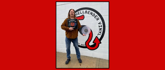 Sunking Warriors Like A Light pressed at Hellbender Vinyl record pressing company