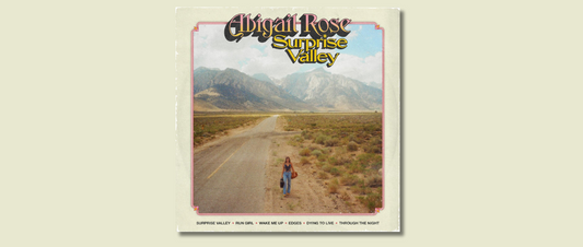 Abigail rose pressed at Hellbender Vinyl record pressing company