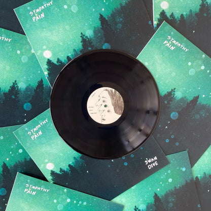 12" black vinyl pressed by Hellbender Vinyl