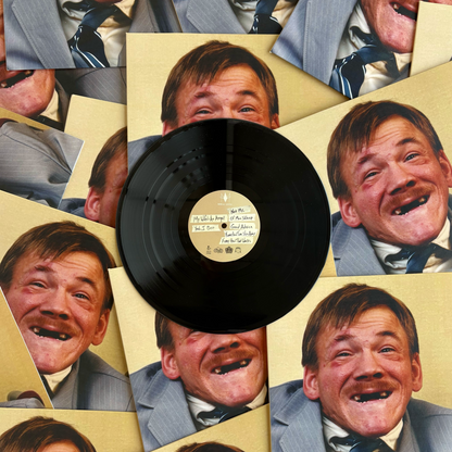 12" black vinyl pressed by Hellbender Vinyl