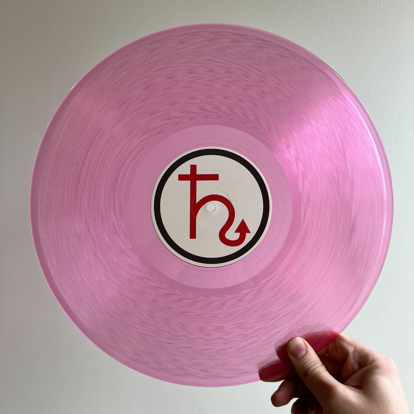 12" Vinyl Records - Pink (Clear)