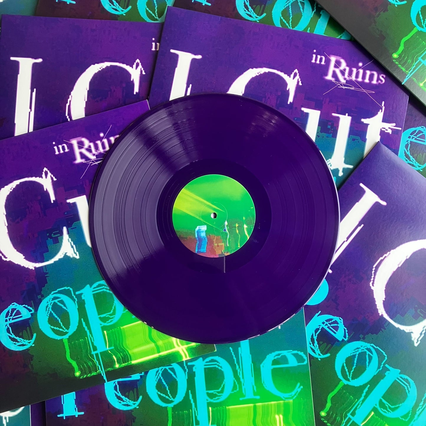12" Vinyl Records - Purple